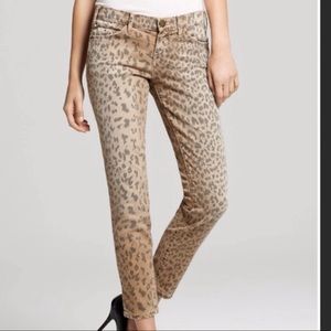 Current/Elliott Leopard Print Jean size 30